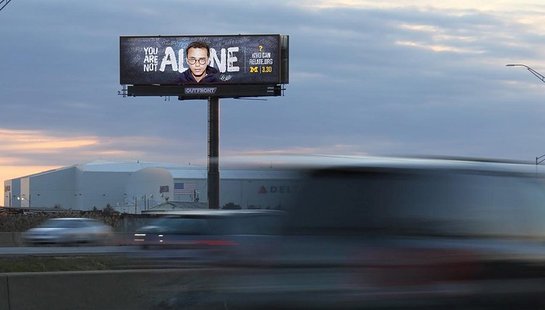 You Are Not Alone Billboard