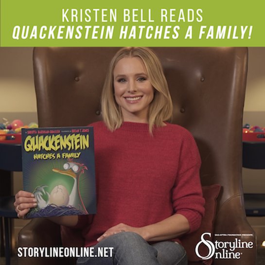 Kristen Bell Reads Quackenstein