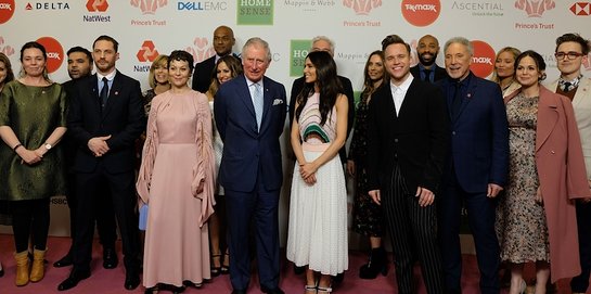 Stars Join Prince Charles at The Prince's Trust Awards 2018