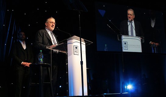 Robert De Niro Speaks At Fulfilment Fund A Legacy of Changing Lives Event