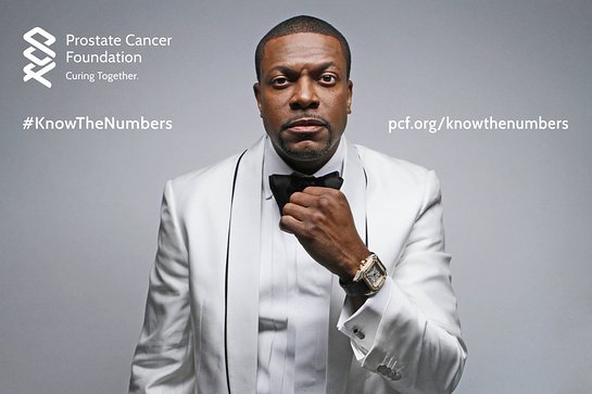 CHRIS TUCKER PARTNERS WITH THE PROSTATE CANCER FOUNDATION