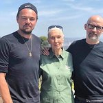 Jane Goodall Meets Leonardo DiCaprio At Charity Event