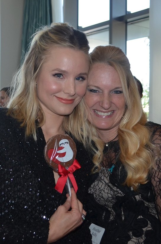 Kristen Bell and Heather Stevenson Kelly