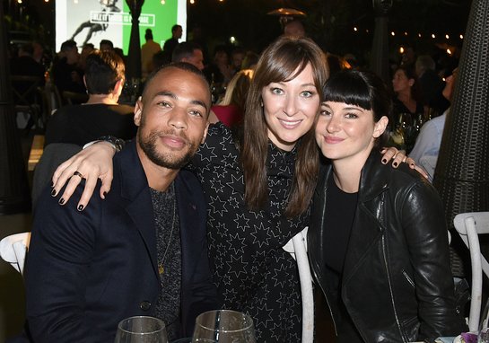 Kendrick Sampson, Isidora Goreshter and Shailene Woodley