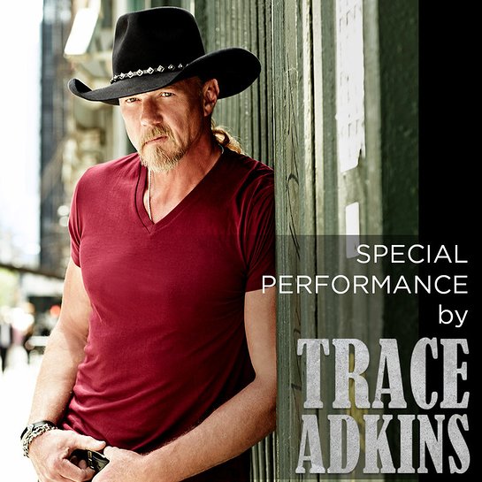 Trace Adkins will put on a special performance for attendees of this year's event