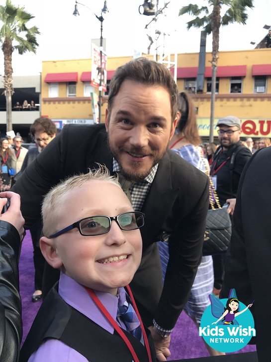 Zack meets Chris Pratt