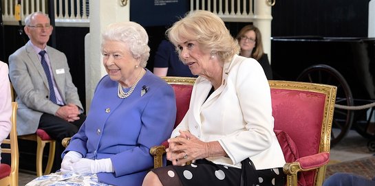 The Queen and The Duchess Of Cornwall Meet Medical Detection Dogs