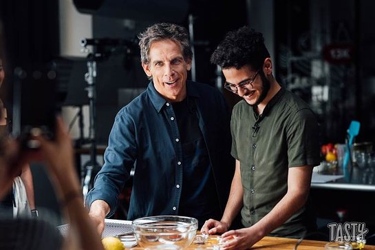 UNHCR supporter BEN STILLER in special edition Buzzfeed Tasty video to celebrate #worldrefugeeday