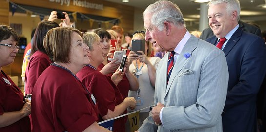 Prince of Wales Celebrates 70th Anniversary of NHS