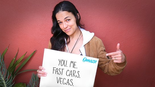 Race Supercars with Michelle Rodriguez in Las Vegas