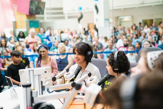 Camila Cabello at Children's Hospital of Philadelphia