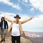 The Handmaid's Tale Star Yvonne Strahovski Visits Grand Canyon With Sierra Club