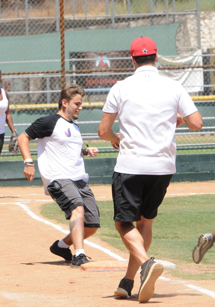 Prince Jackson attends the Dee Dee Jackson Foundation Celebrity Softball Game