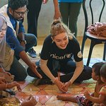 Gigi Hadid Visits UNICEF Programming In Bangladesh