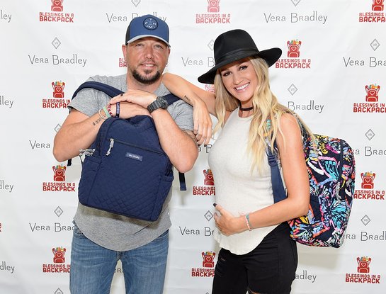 Brittany Aldean and Jason Aldean 