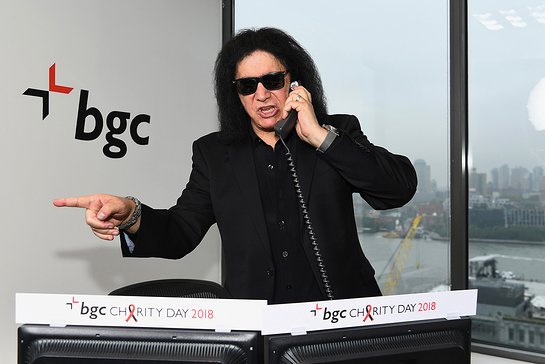 Gene Simmons At BGC Charity Day