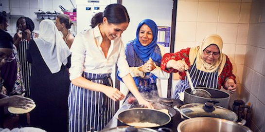 Duchess of Sussex Supports Cookbook