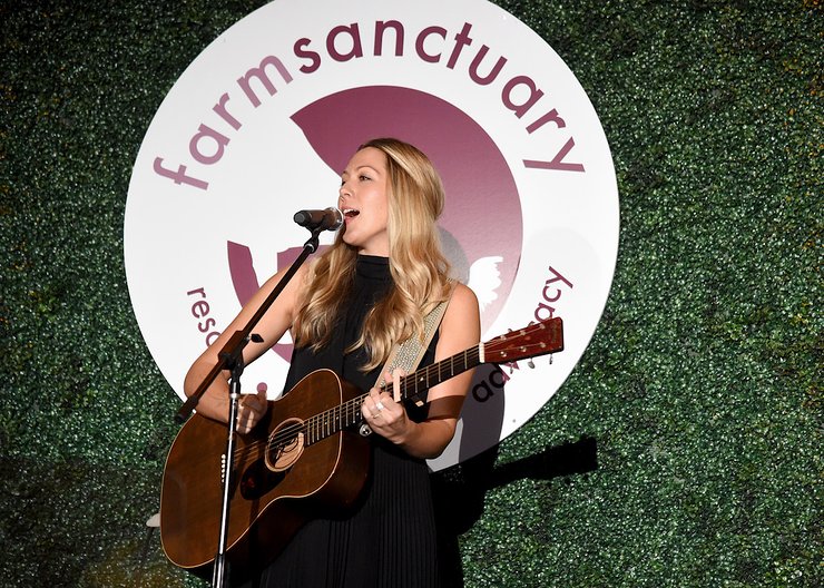 Colbie Caillat Performs at Farm Sanctuary On the Hudson