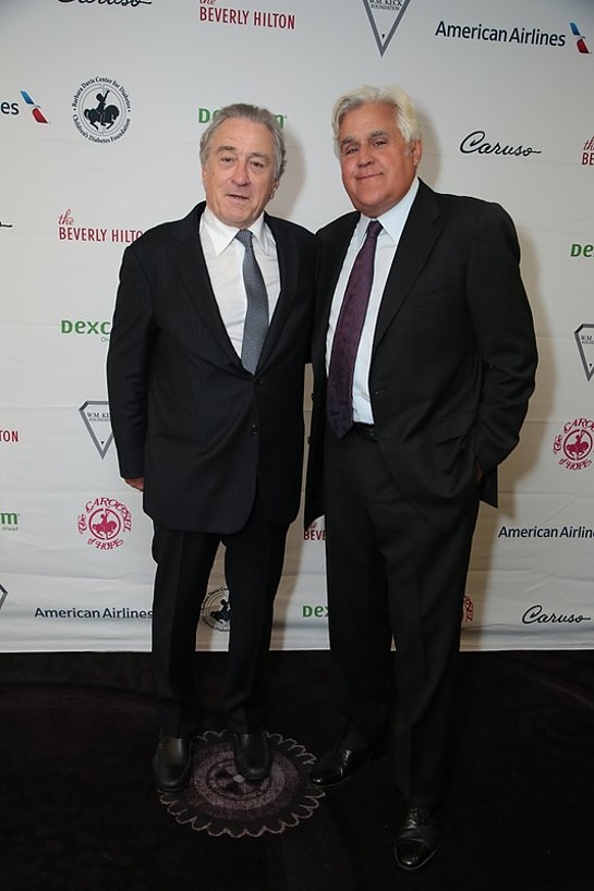 Robert De Niro and Jay Leno at Carousel of Hope Gala Robert De Niro and Jay Leno at Carousel of Hope Gala