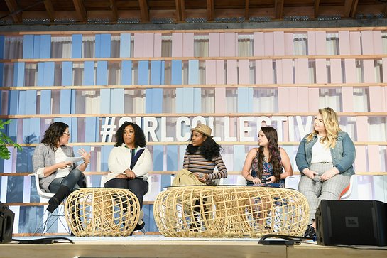 Shonda Rhimes participated in a panel with powerful young women