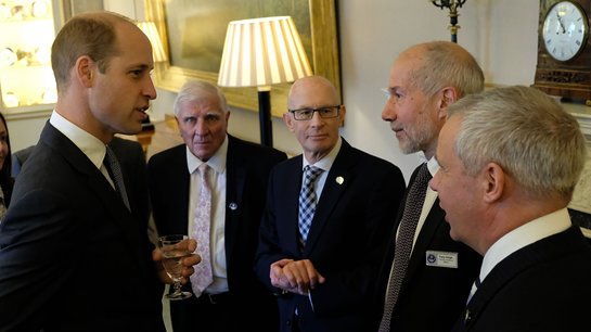 Prince William Meets Tham Luang Cave Rescue Divers