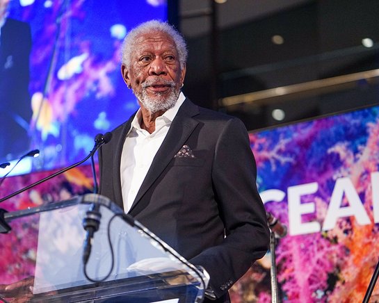 Morgan Freeman at Oceana New York Gala