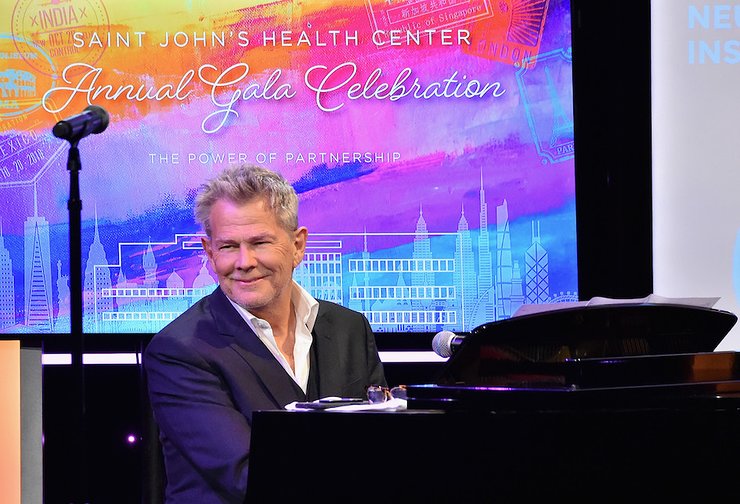 David Foster at Saint John's Health Center Gala