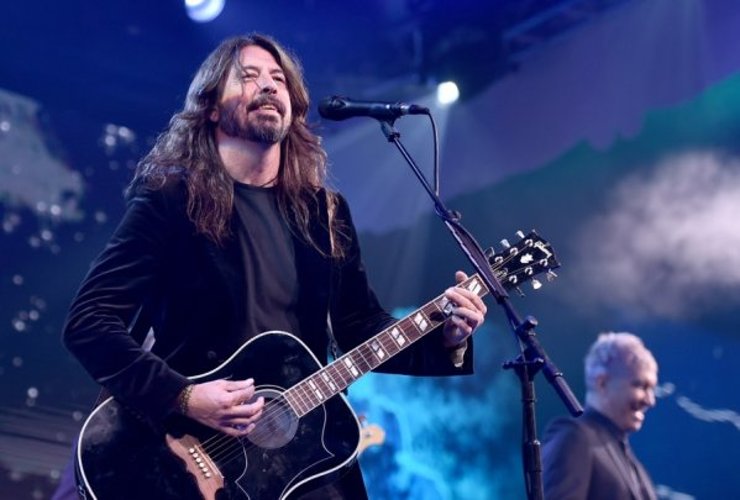 Dave Grohl of the Foo Fighters performs onstage at the 2018 Children's Hospital Los Angeles