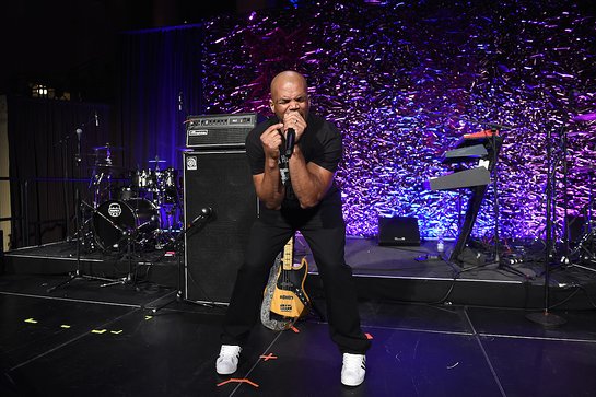 Darryl DMC McDaniels performs onstage at the 2018 Angel Ball Darryl DMC McDaniels performs onstage at the 2018 Angel Ball
