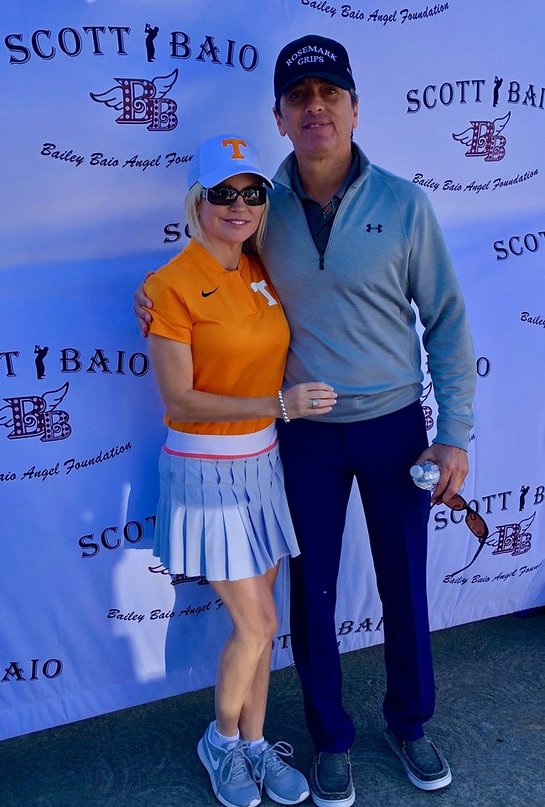 Renee Baio, President of Bailey Baio Angel Foundation, and Scott Baio