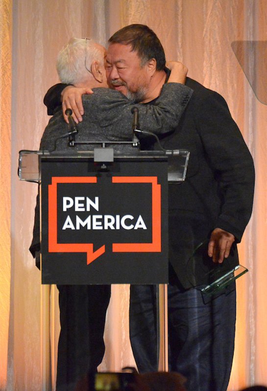 Ai Weiwei Honored at PEN America 2018 LitFest Gala