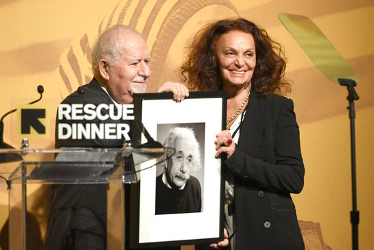 Diane von Furstenberg Honored at International Rescue Committee Rescue Dinner