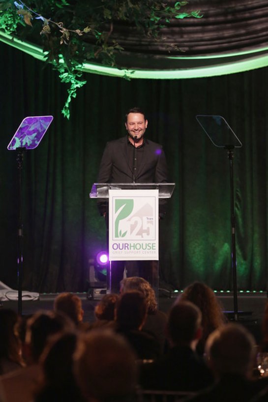 This Is Us writer and creator Dan Fogelman at OUR HOUSE Grief Support Center's House of Hope Gala