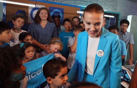 Millie Bobby Brown named UNICEF Goodwill Ambassador