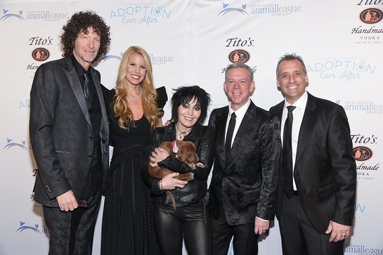 Howard Stern, Beth Stern, Joan Jett, Elvis Duran, and Joe Gatto