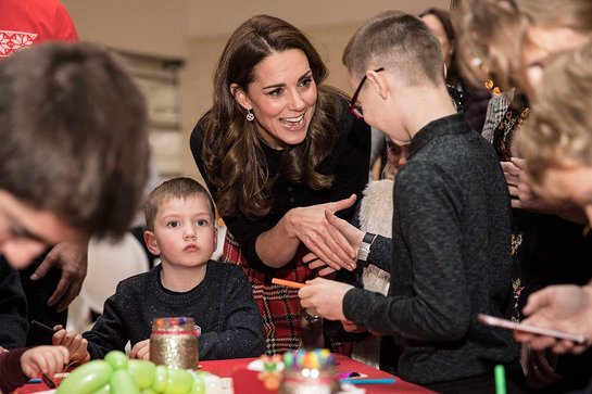 Duchess of Cambridge Meets Military Families