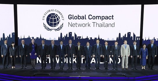 Ban Ki-moon celebrated the official launch of Global Compact Network Thailand in Bangkok