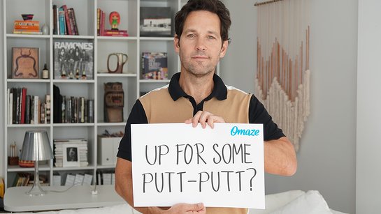 Play Mini Golf with Paul Rudd in NYC