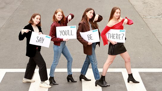 Sit VIP with Emma Stone and HAIM at the Spice Girls Show