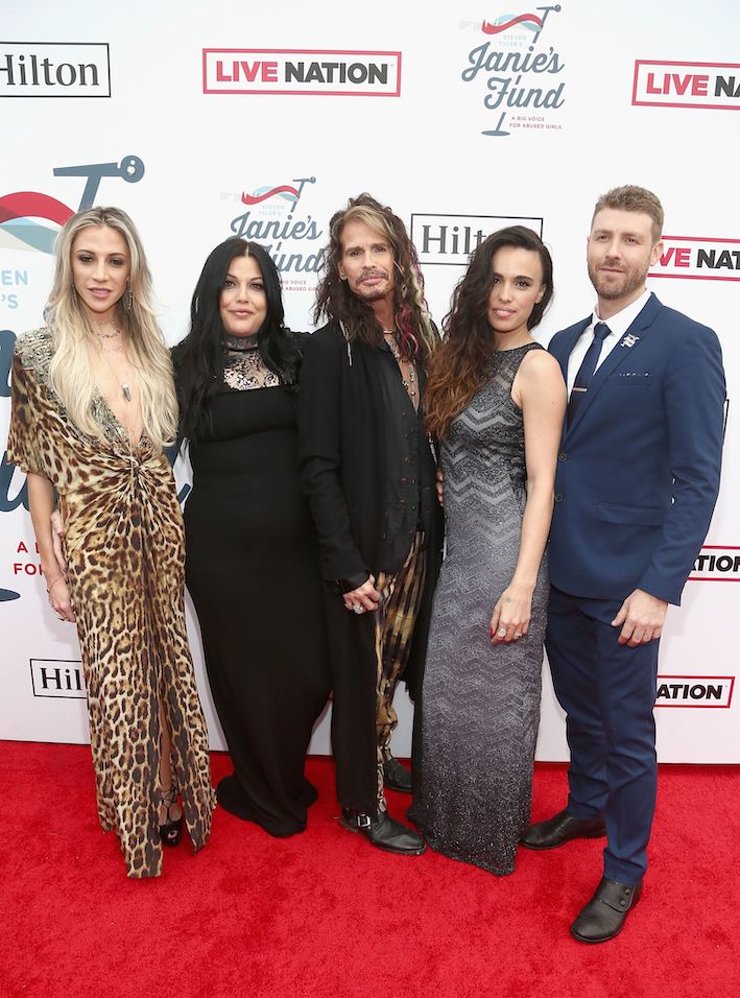 Aimee Preston, MiaTyler, Steven Tyler, Chelsea Tyler, Jon Foster