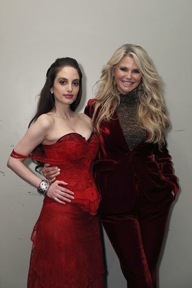 Alexa Ray Joel and Christie Brinkley