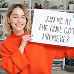 Your Chance To Join Emilia Clarke at the Final Game of Thrones Premiere