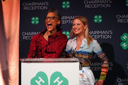 Carla Hall kicks off the 2019 4-H Legacy Awards with Jennifer Nettles