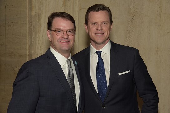 John Lehr and Willie Geist