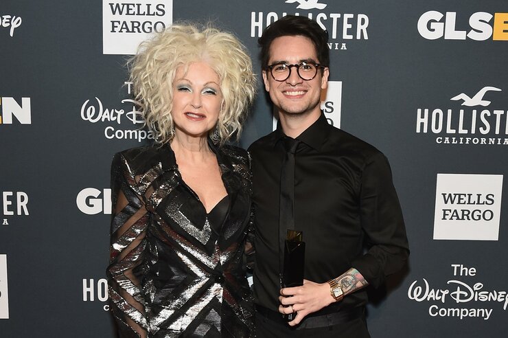 Cyndi Lauper and Brendon Urie