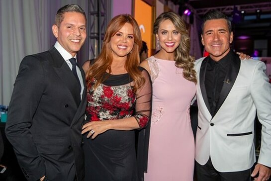 Rodner Figueroa, Maria Celeste Arraras, Jessica Carillo and Jorge Bernal 