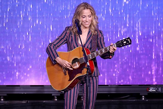 Sheryl Crow performs onstage at the 44th Annual Gracies Awards Sheryl Crow performs onstage at the 44th Annual Gracies Awards
