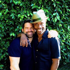 Billy Porter and Matt Zarley