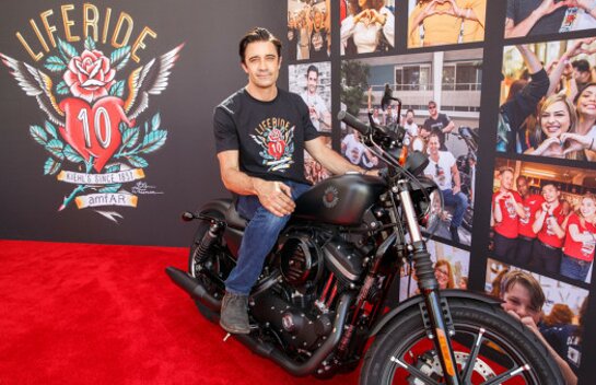 Gilles Marini at Kiehl's 10th Annual LifeRide for amfAR