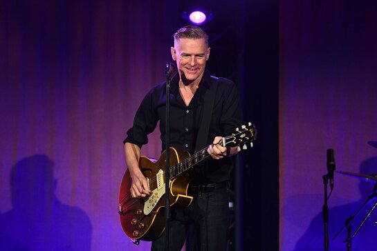 Bryan Adams performing at PCF Annual Gala in the Hamptons Bryan Adams performing at PCF Annual Gala in the Hamptons